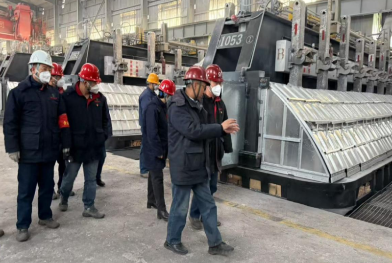 工投公司領(lǐng)導(dǎo)帶隊(duì)開(kāi)展春節(jié)前安全大檢查